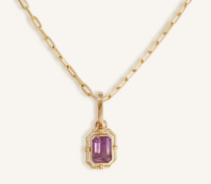 Kinn Studio Lyra Baguette Pendant