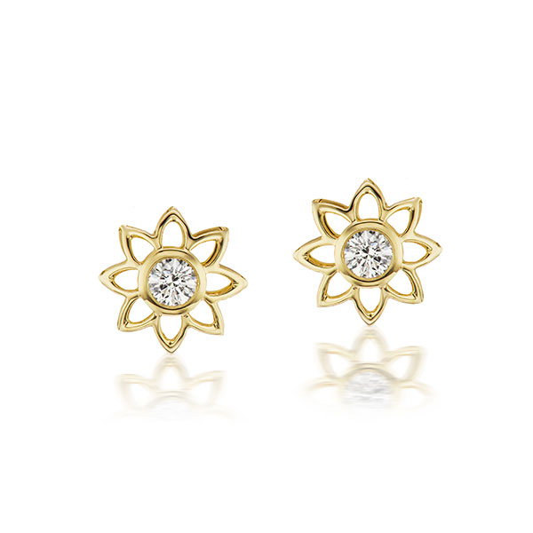 ARK Bliss diamond stud earrings