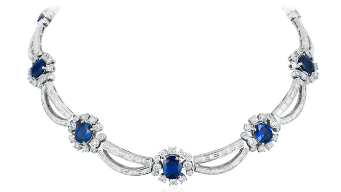 Andreoli sapphire necklace
