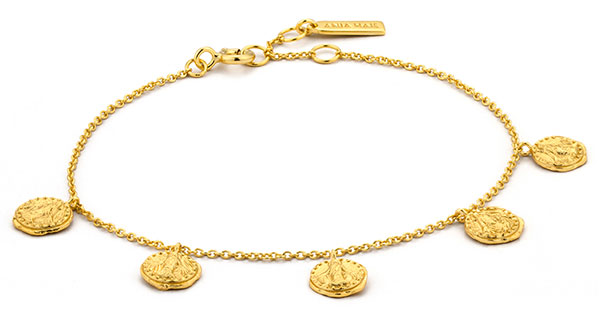 Ania Haie gold deus bracelet
