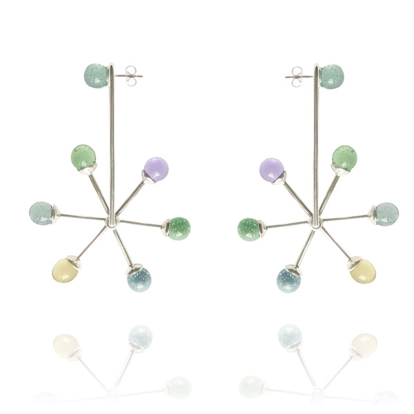 Aur Jewelry Axle shift earrings