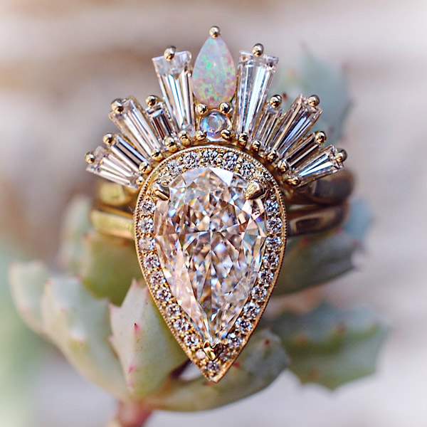 Maggi Simpkins custom engagement ring