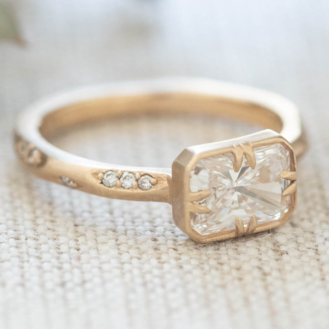 Rebecca Overmann engagement ring