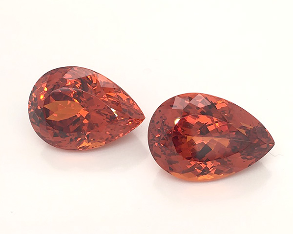 AGTA Best of Show spessartite garnets