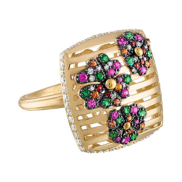 Gigi Ferranti Portofino flower ring