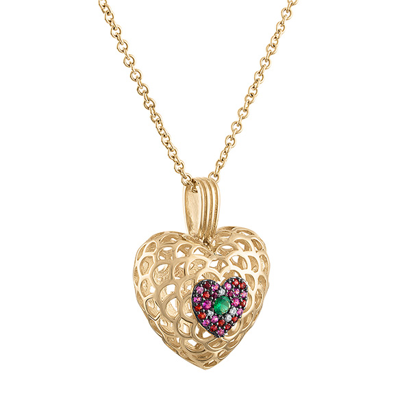 Gigi Ferranti Portofino heart pendant