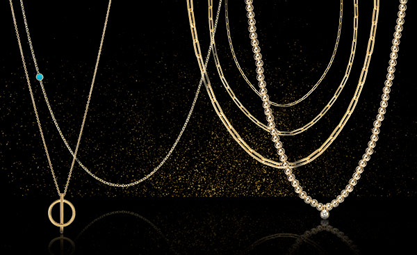 Gold layering chains