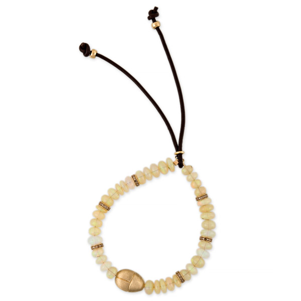 Jacquie Aiche opal scarab bracelet