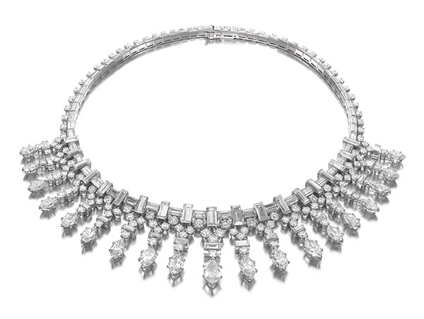 Van Cleef & Arpels diamond necklace at Siegelson