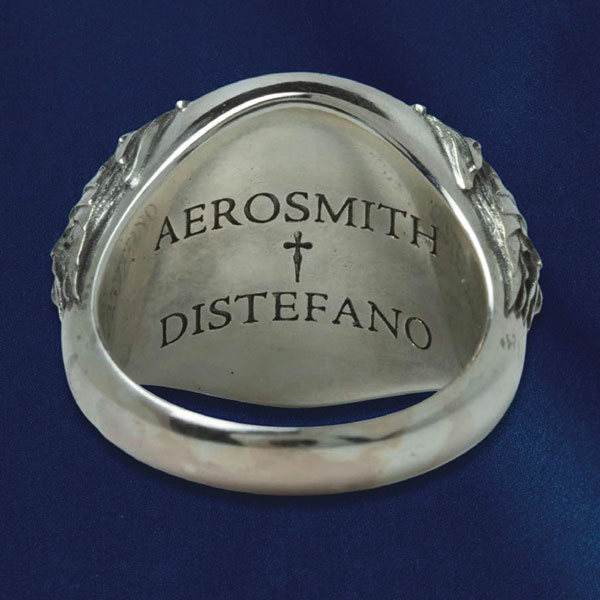 Aerosmith x Distefano ring back