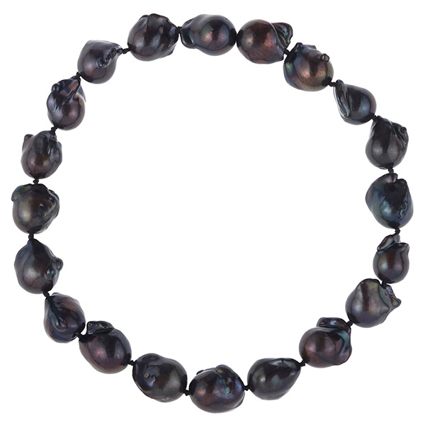 Donni black baroque pearls