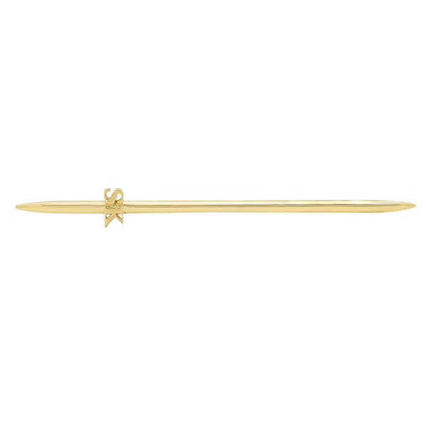 Established solid gold toothpick