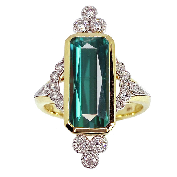 Melinda Lawton indicolite ring