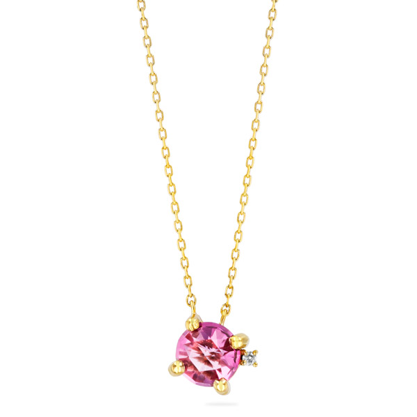 Suzanne Kalan pink topaz pendant