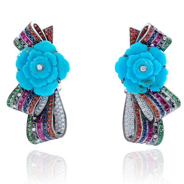 Lydia Courteille Nuevo Mundo earrings