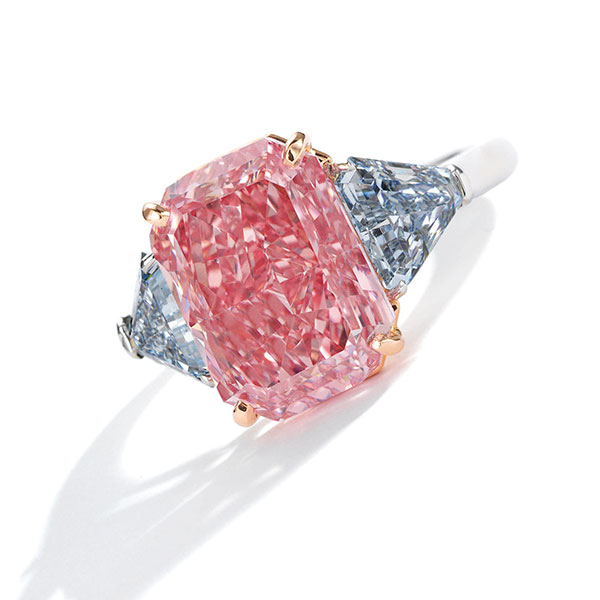 Sothebys fancy vivid pink diamond