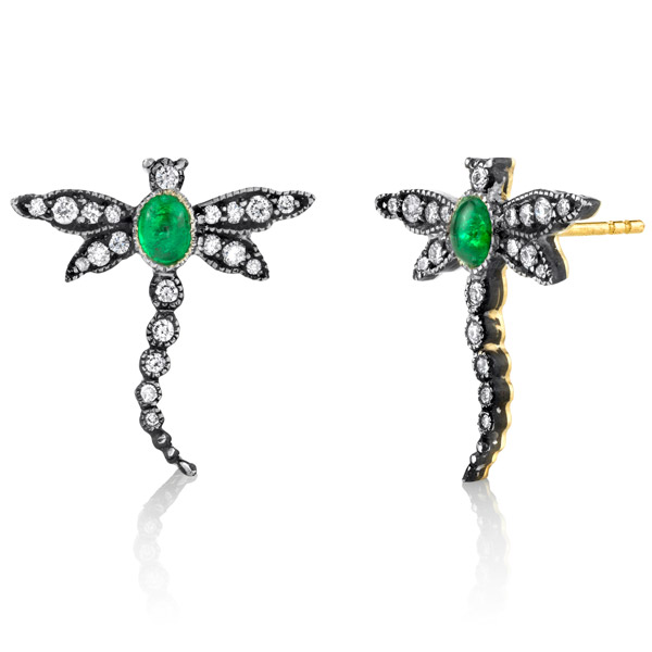 Arman Sarkisyan dragonfly earrings