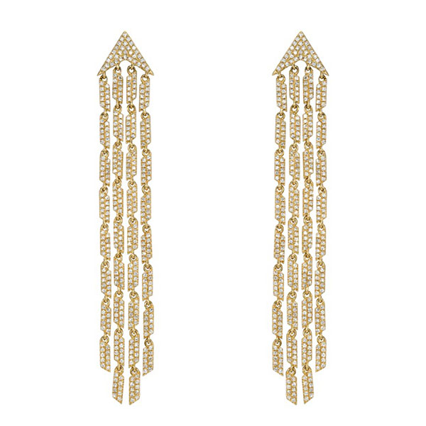 Edward Avedis fringe earrings