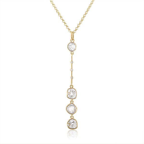 Loriann Reflections drop necklace