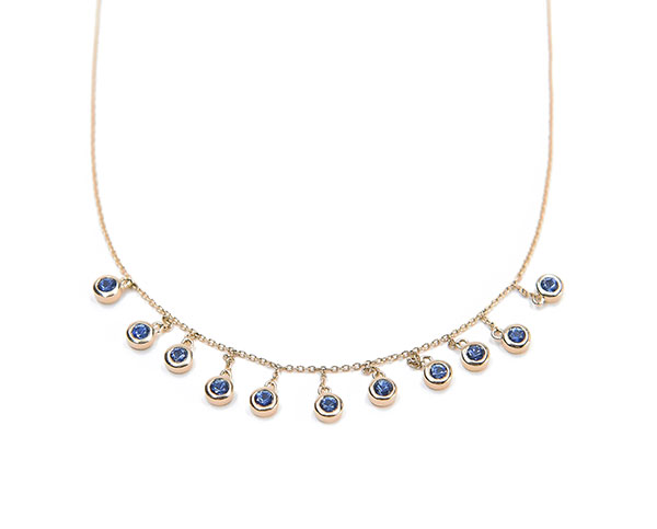 Bondeye Jewelry blue sapphire necklace