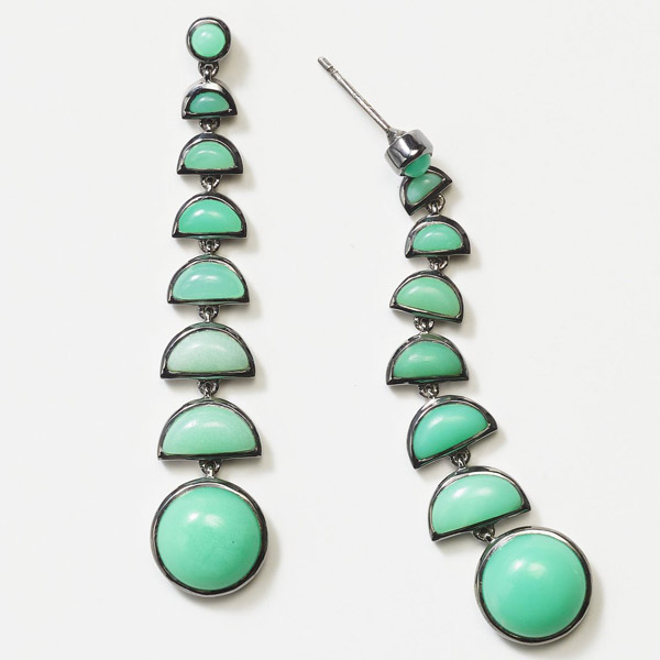 Nakard Ballbearing chrysoprase earrings