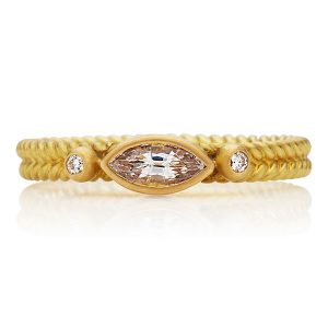 Reinstein Ross Minoan engagement ring