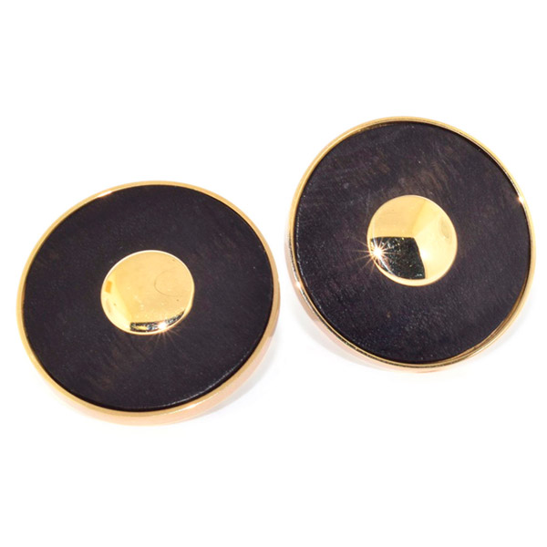 Antonia Miletto ebony earrings