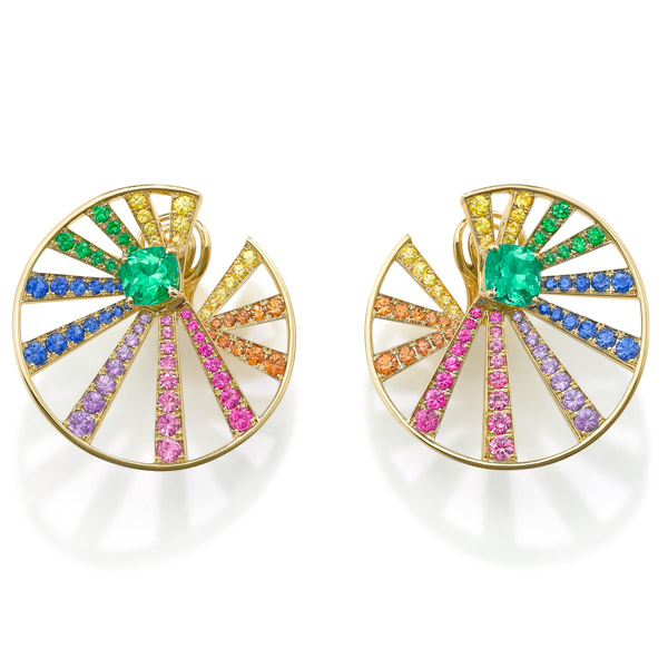 Muzo rainbow earrings