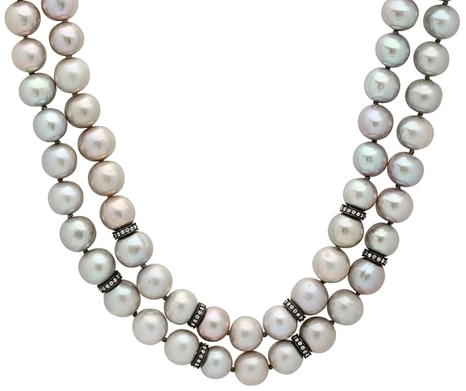 Nancy Newberg Double Pearls