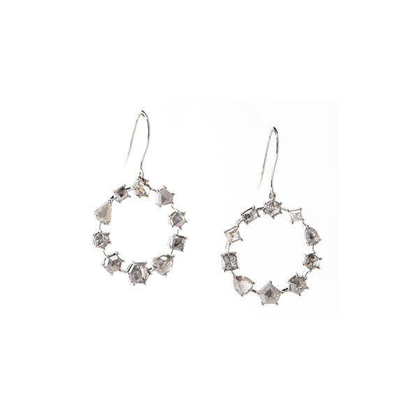 Sylva & Cie. diamond earrings
