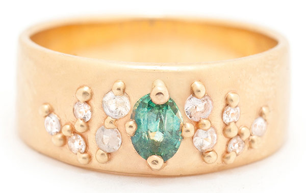 Robin Haley montana sapphire rings