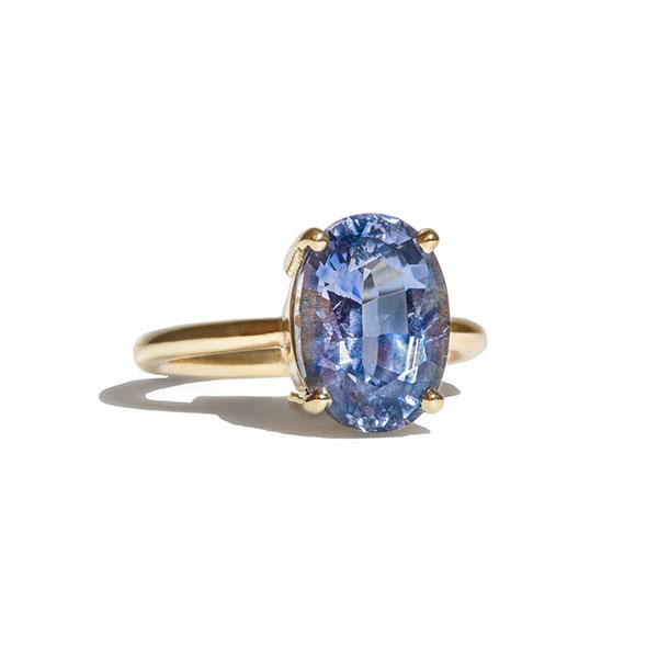 Bario-Neal Kalmia Sky Blue Sapphire ring