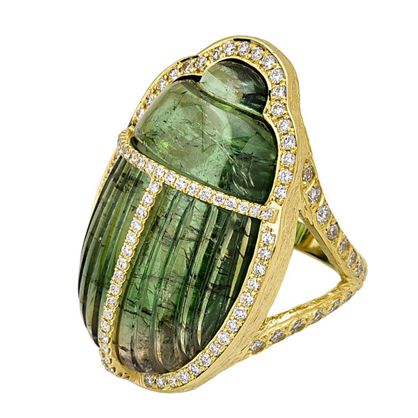 Feral Jewelry scarab ring