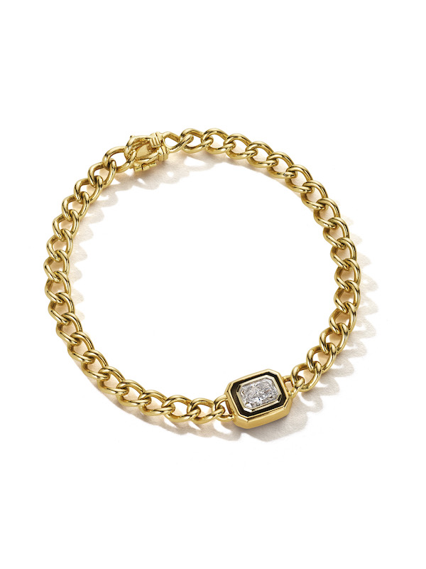 Nina Runsdorf curb link Bracelet