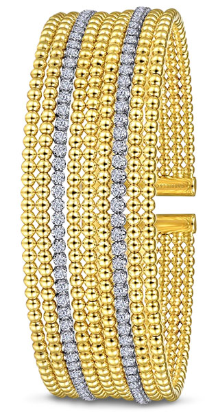 Best Bracelet Gabriel bujukan gold bead cuff