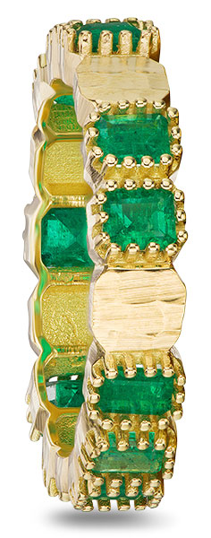 Dana Bronfman muzo emerald ring
