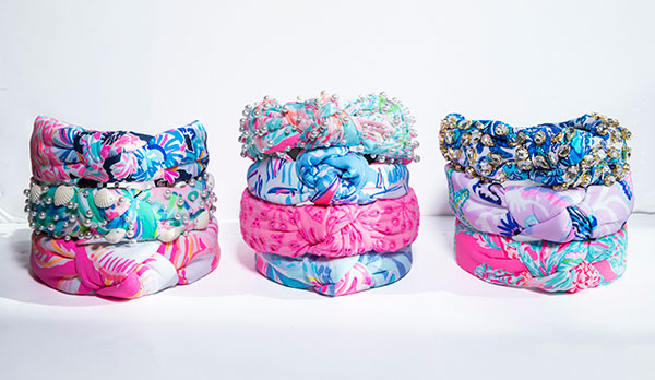 Lele x Lilly Pulitzer headbands