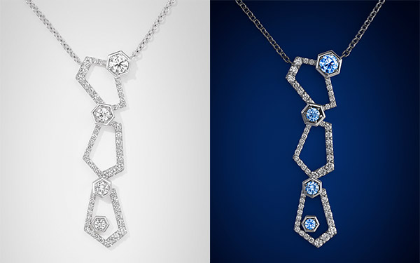 Luminous Diamonds necklaces