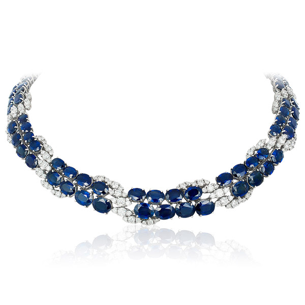 Andreoli sapphire necklace