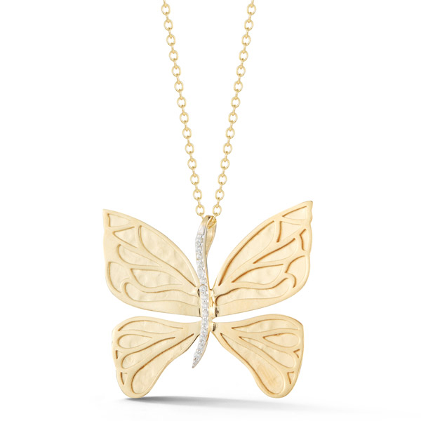 I Reiss butterfly pendant