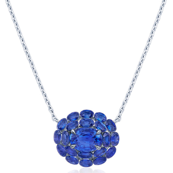 Kwiat sapphire necklace