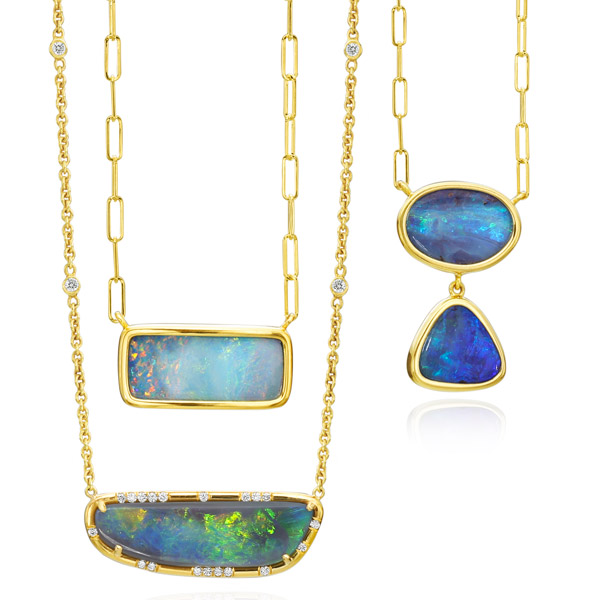 Lauren K opal bea necklaces