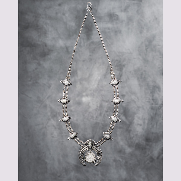 Maeve Gillies Superquarry Squash Blossom necklace