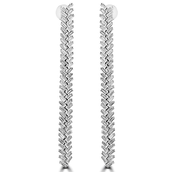 Vivaan baguette earrings