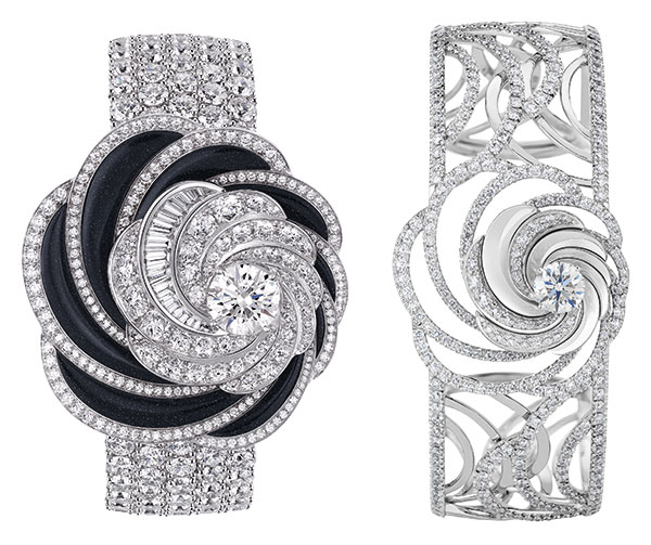 De Beers Aria cuff bracelets