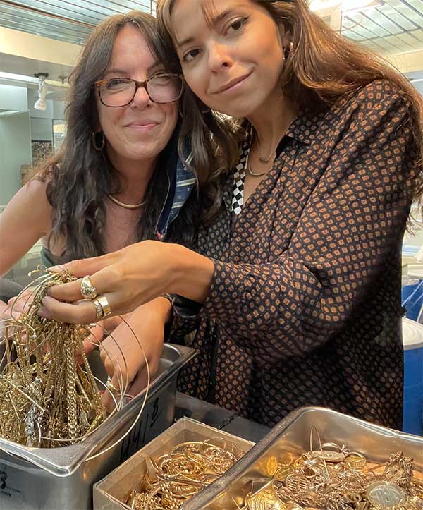 Elisa Casas and daughter ruby