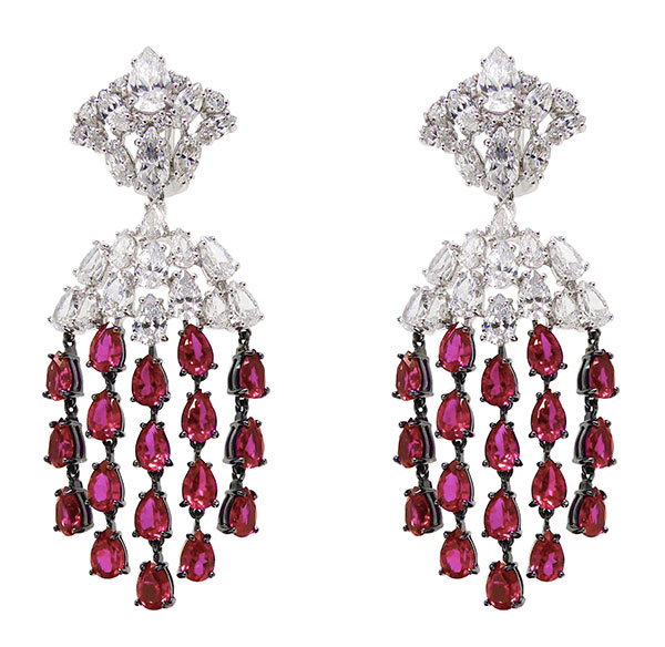 Gismondi 1754 ruby earrings