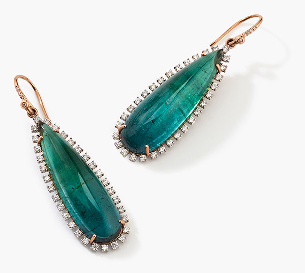 Irene Neuwirth Indicolite Earrings