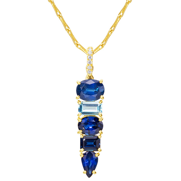 Lauren K sapphire necklace