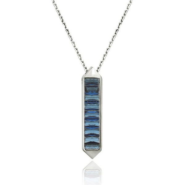 Omnis sapphire pendant